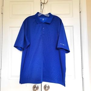 Beverly Hills Polo Club golf shirt sz XXL blue